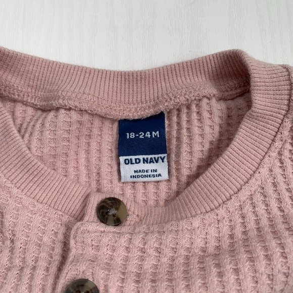 Old Navy Two Piece Jogger Set 18 Mos - Picture 3 of 6